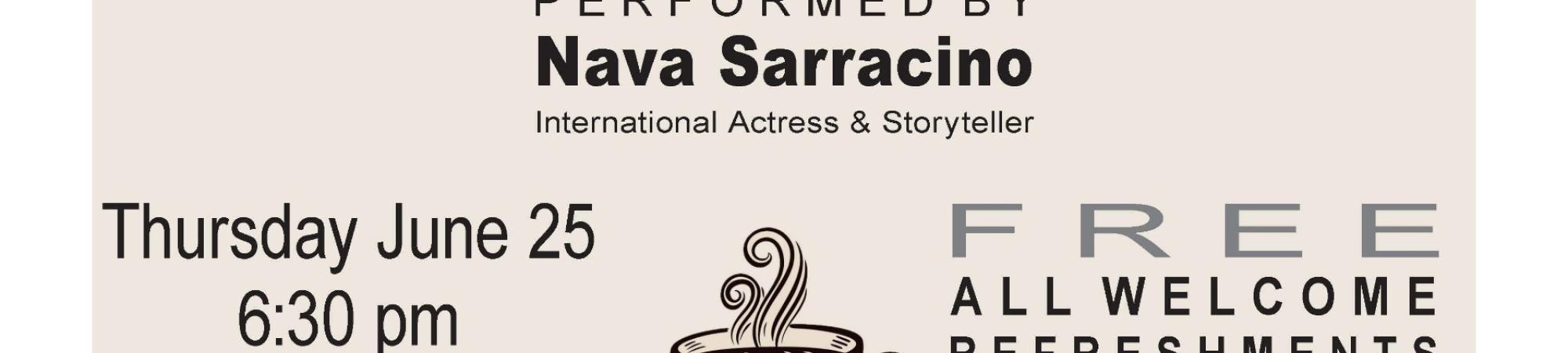 An Evening of Theatre, Music & Reflection — June 25, 6:30 pm